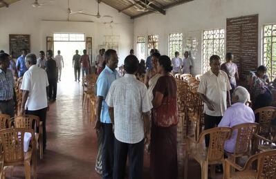 Community Gathering in Jaffna